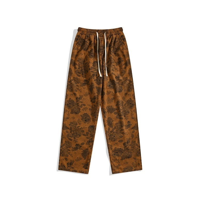 Printed Camo Casual Pants For Boys