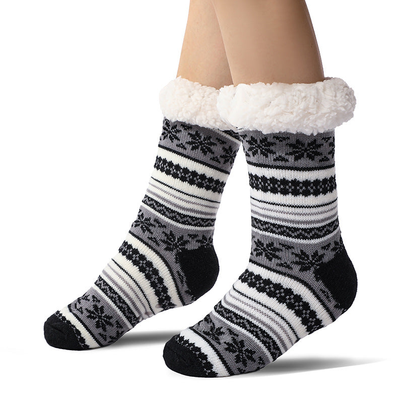 Men's Ultra-thick Thermal Home Sleep Socks