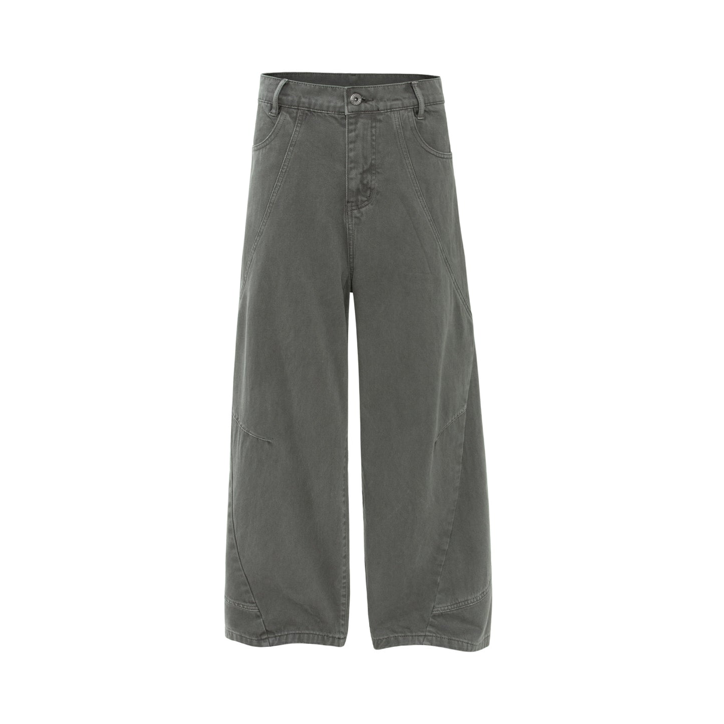 Vintage Mens Loose-fit Work Pants