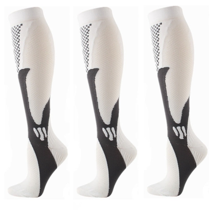 Professional Sports Running Fitness Basketball Skipping Rope Long Calf Compression Stockings Long Tube Breathable