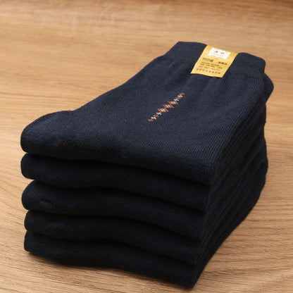 Men's Mid-calf Socks For Autumn And Winter