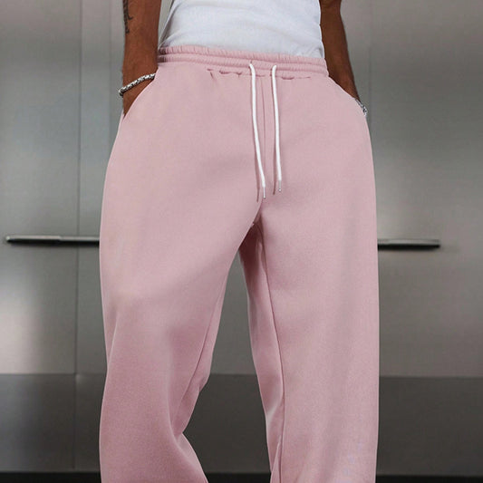 Mens Straight-Leg Casual Sports Sweatpants In American Style