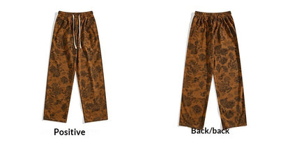 Printed Camo Casual Pants For Boys