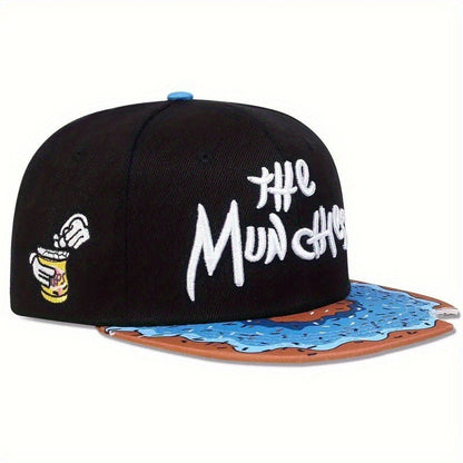 American-style Flat Brim Cap For Spring And Autumn
