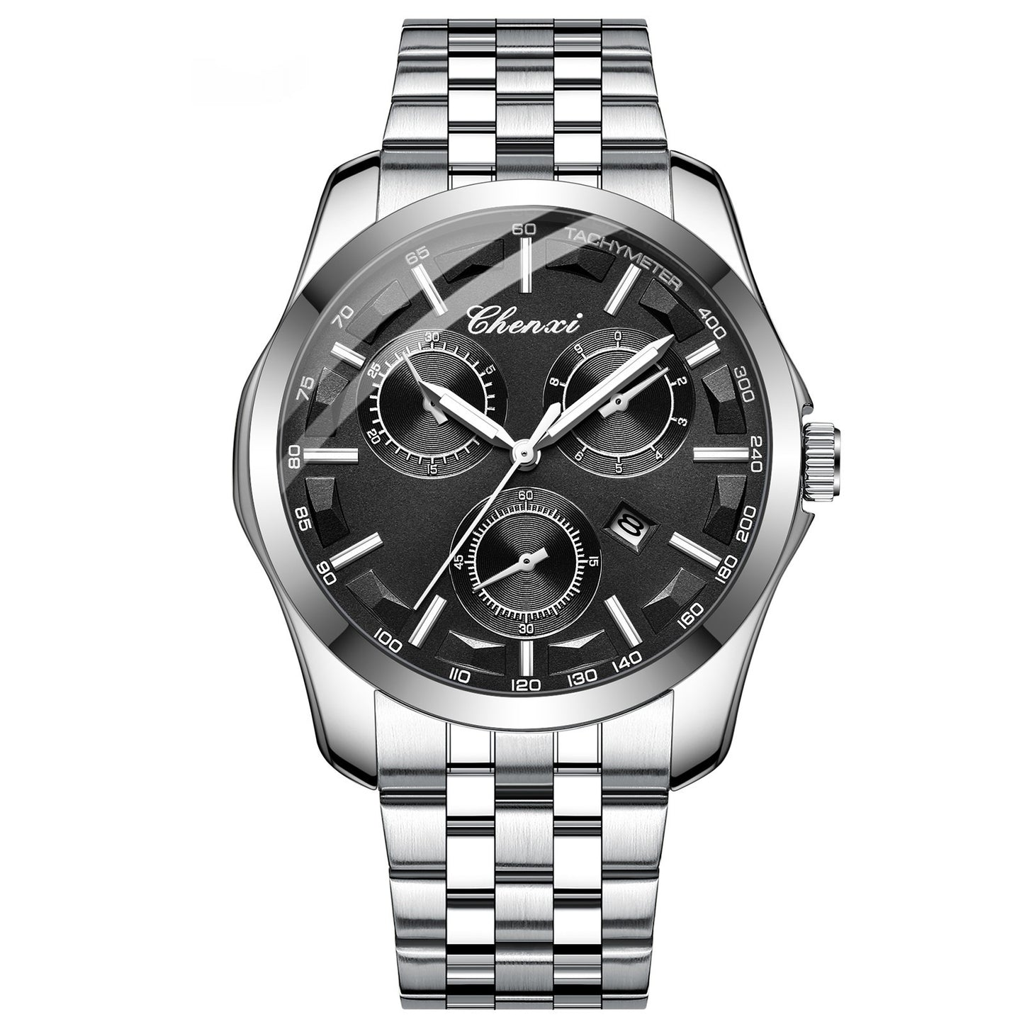 Stylish Business Mens Watch With Luminous Hands