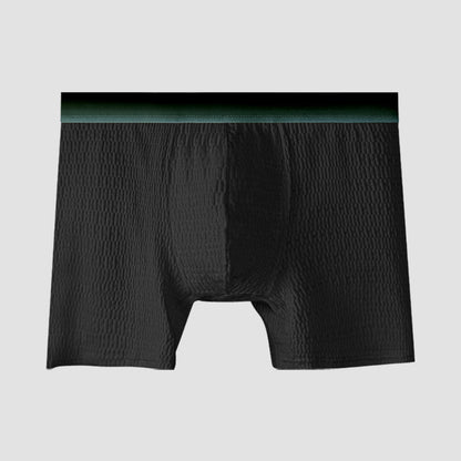 Men's Anti-chafing Antibacterial Boxer Briefs Summer Thin Extended Large Size Comfortable