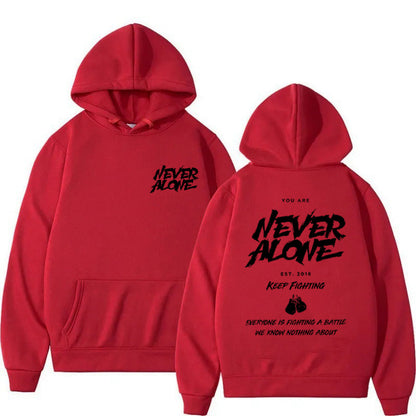 Unisex Casual Fashion Hoodie With Pocket Print