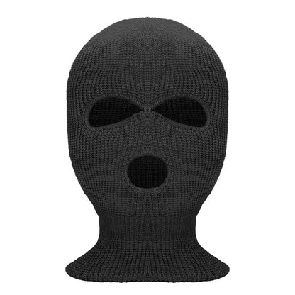 Windproof and warm riding hood in winter