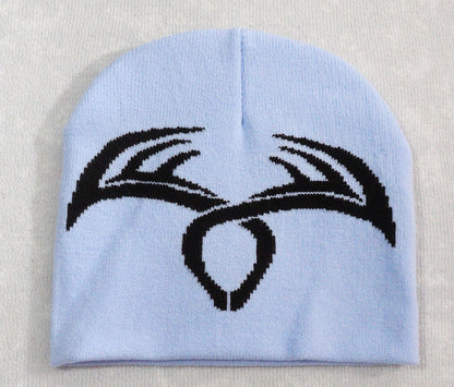 Cross-border Hot Selling New Knitted Hat Antlers Woolen Cap