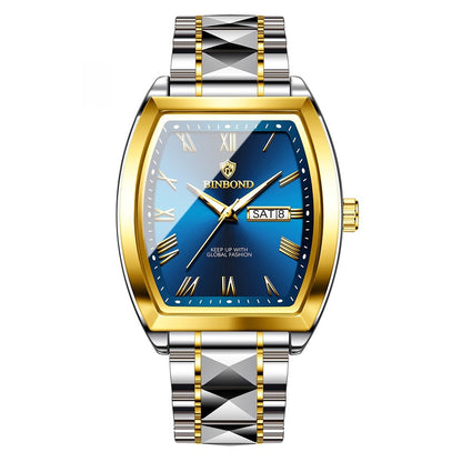 Men's Dual Calendar Luminous Quartz Watch