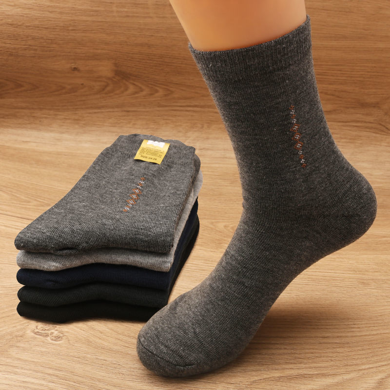 Men's Mid-calf Socks For Autumn And Winter