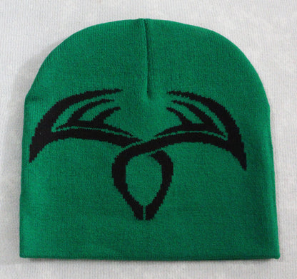Cross-border Hot Selling New Knitted Hat Antlers Woolen Cap