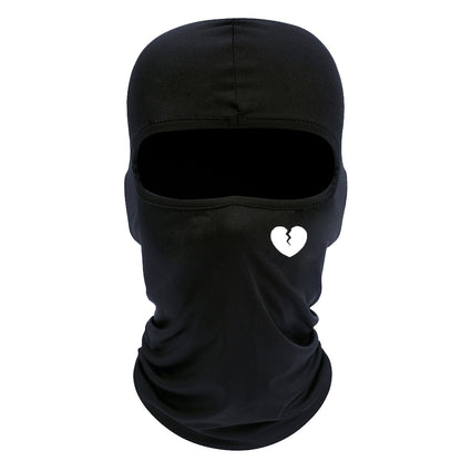Outdoor Balaclava Breathable Sun Protection Printed Single-hole Pullover
