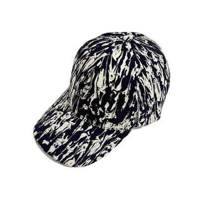 European And American Hat Spring And Summer Thin Graffiti Duck Tongue