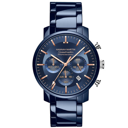 New Six-hand Multi-function Waterproof Calendar Watch For Business Men