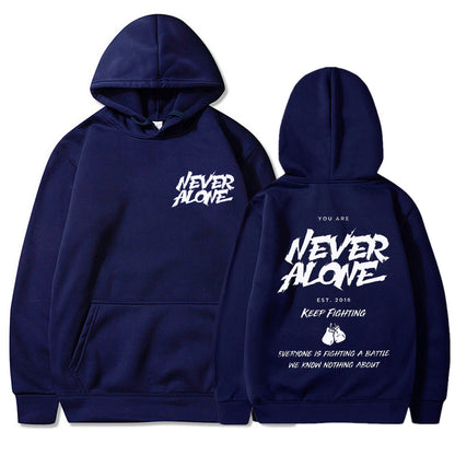 Unisex Casual Fashion Hoodie With Pocket Print
