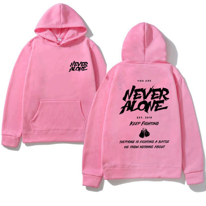 Unisex Casual Fashion Hoodie With Pocket Print