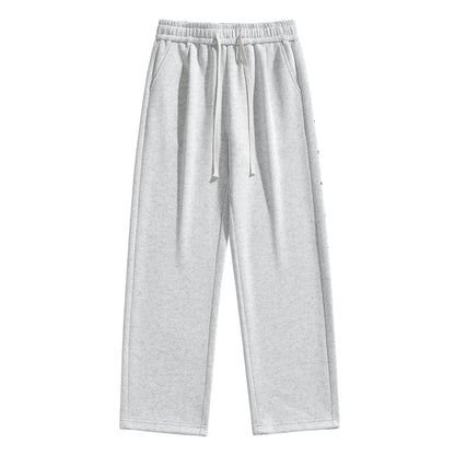 Mens Trendy Japanese-style Loose Straight-leg Pants
