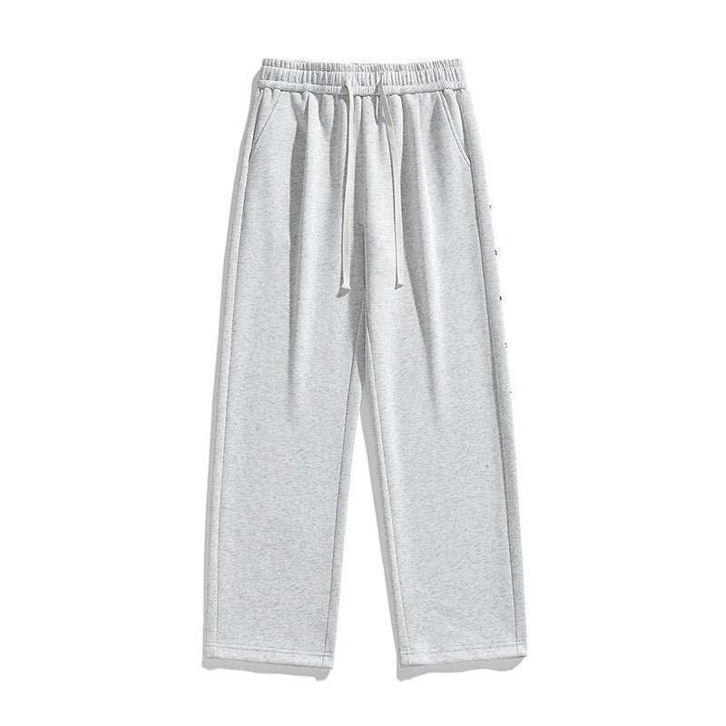 Mens Trendy Japanese-style Loose Straight-leg Pants