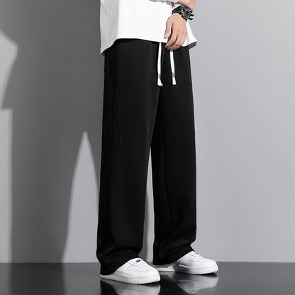 Mens Fleece-Lined Athletic Casual Pants