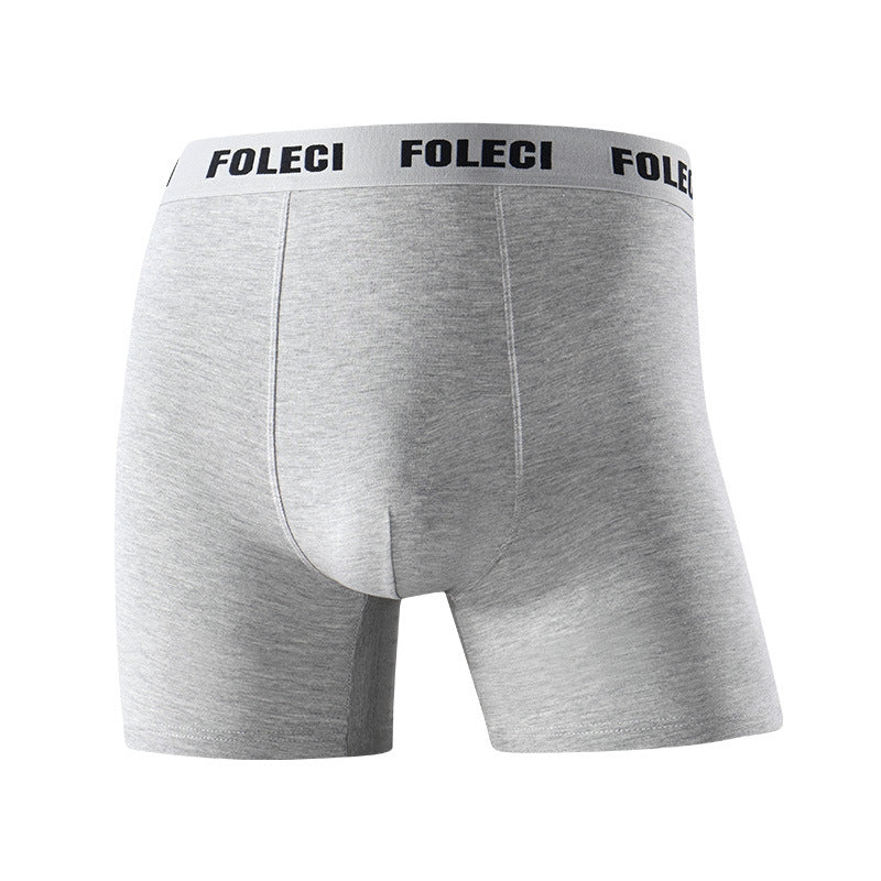 Men's Lengthened Sports Underwear Anti-wear Leg Four Corners