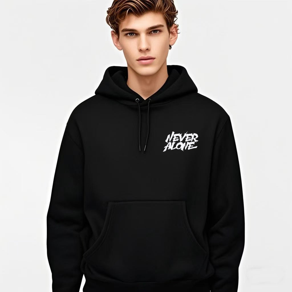 Unisex Casual Fashion Hoodie With Pocket Print