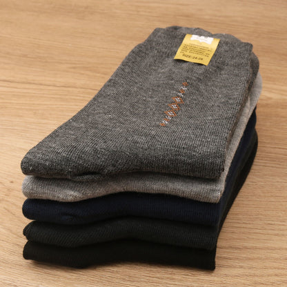 Men's Mid-calf Socks For Autumn And Winter