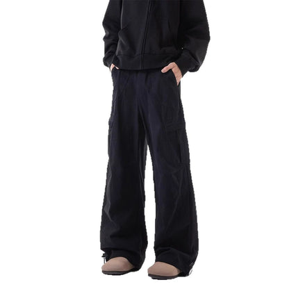 New Multi-pocket Loose-fit Workwear Casual Pants