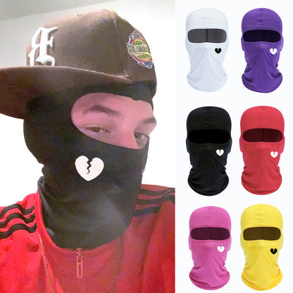 Outdoor Balaclava Breathable Sun Protection Printed Single-hole Pullover