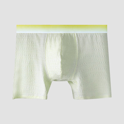 Men's Anti-chafing Antibacterial Boxer Briefs Summer Thin Extended Large Size Comfortable