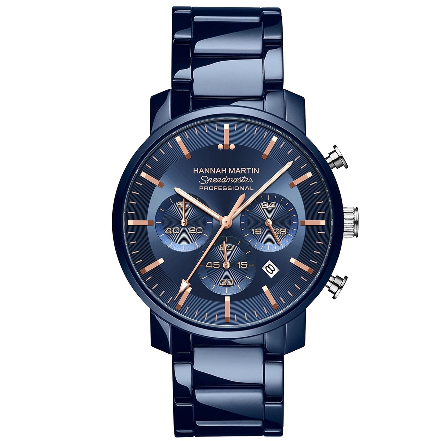 New Six-hand Multi-function Waterproof Calendar Watch For Business Men