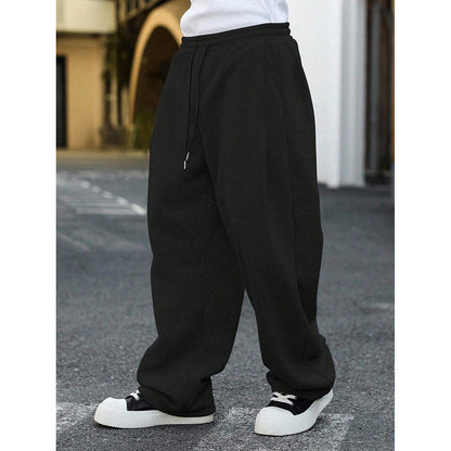 Mens Straight-Leg Casual Sports Sweatpants In American Style