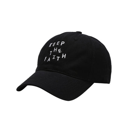 Men's Simplicity Small Letter Embroidered Baseball Cap
