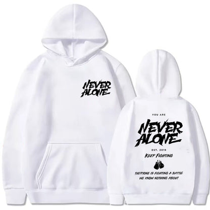 Unisex Casual Fashion Hoodie With Pocket Print