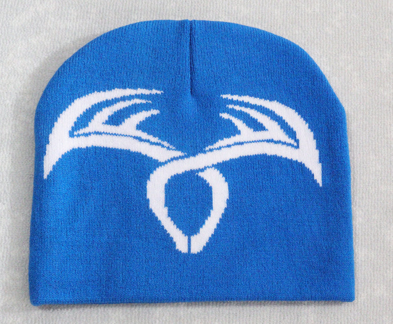 Cross-border Hot Selling New Knitted Hat Antlers Woolen Cap