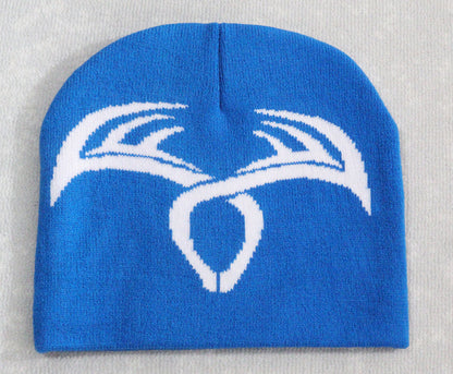 Cross-border Hot Selling New Knitted Hat Antlers Woolen Cap