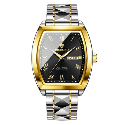 Men's Dual Calendar Luminous Quartz Watch