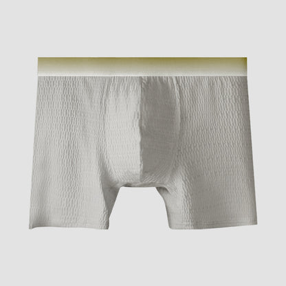 Men's Anti-chafing Antibacterial Boxer Briefs Summer Thin Extended Large Size Comfortable