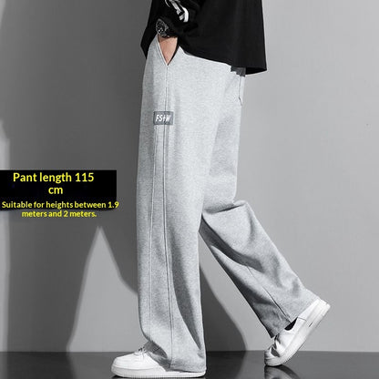 Mens Fleece-Lined Athletic Casual Pants