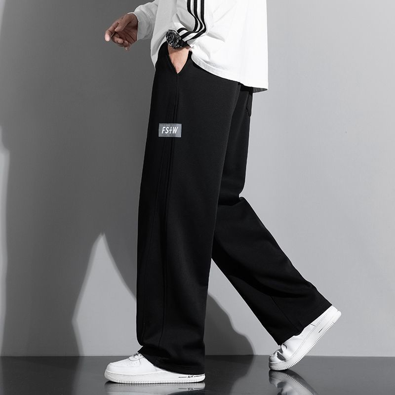 Mens Fleece-Lined Athletic Casual Pants