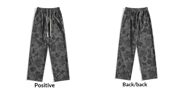 Printed Camo Casual Pants For Boys