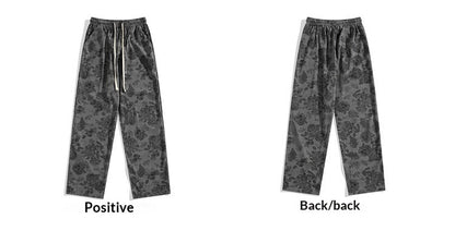 Printed Camo Casual Pants For Boys