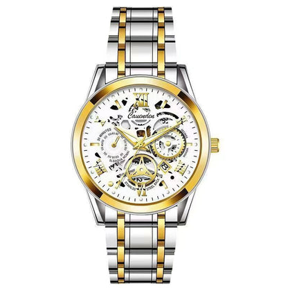 Waterproof Luminous Hollow Out Mens Watch