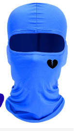 Outdoor Balaclava Breathable Sun Protection Printed Single-hole Pullover