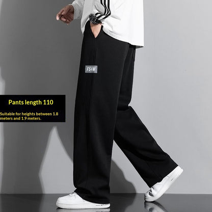 Mens Fleece-Lined Athletic Casual Pants