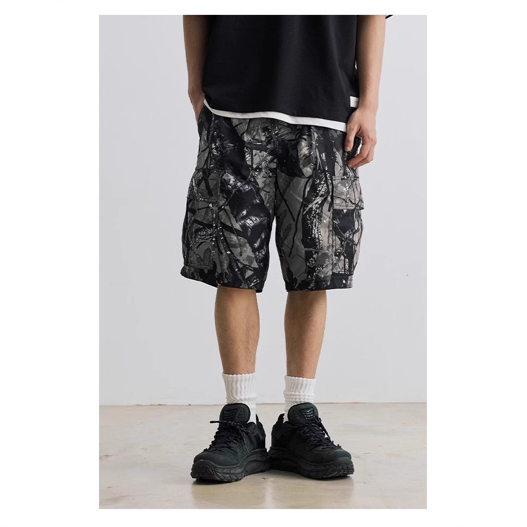 Loose Casual Straight-leg Shorts