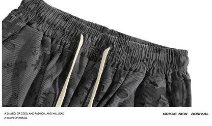 Printed Camo Casual Pants For Boys