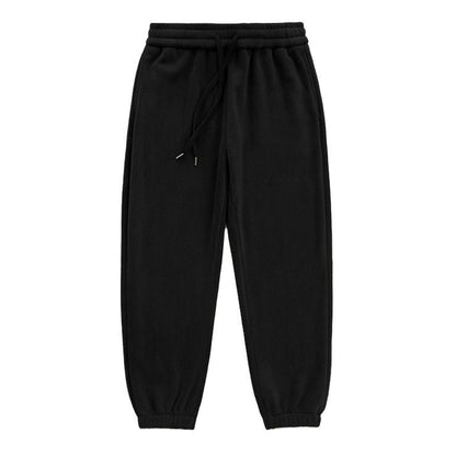 Men's Double-sided Fleece Jogger Pants With Drawstring And Extra-thick Lining