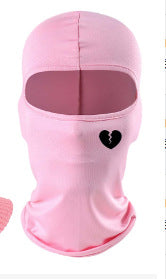 Outdoor Balaclava Breathable Sun Protection Printed Single-hole Pullover