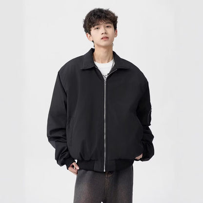 Mens Versatile Casual Baseball Jacketstylish And Easy To Pair With Anything
